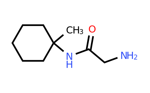 CAS 65822-43-7 | 2-Amino-N-(1-methylcyclohexyl)acetamide