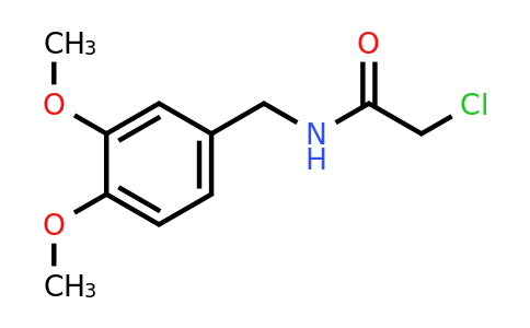 CAS 65836-72-8 | 2-Chloro-N-(3,4-dimethoxybenzyl)acetamide