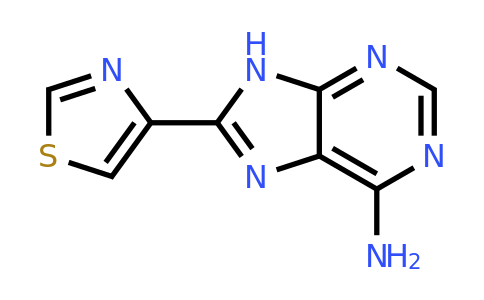 CAS 65911-12-8 | 8-(1,3-thiazol-4-yl)-9H-purin-6-amine