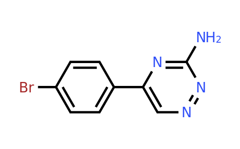 CAS 65943-30-8 | 5-(4-Bromophenyl)-1,2,4-triazin-3-amine