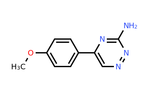 CAS 65943-31-9 | 5-(4-Methoxyphenyl)-1,2,4-triazin-3-amine