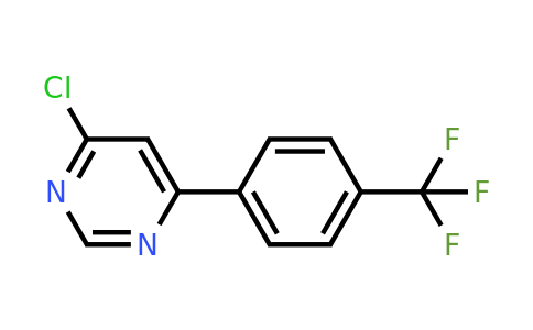 CAS 659729-09-6 | 4-Chloro-6-(4-(trifluoromethyl)phenyl)pyrimidine