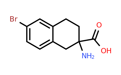 CAS 659736-91-1 | 2-Amino-1,2,3,4-tetrahydro-6-bromo-2-naphthalene carboxylic acid