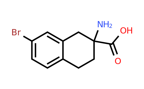 CAS 659736-95-5 | 2-Amino-7-bromo-1,2,3,4-tetrahydro-naphthalene-2-carboxylic acid