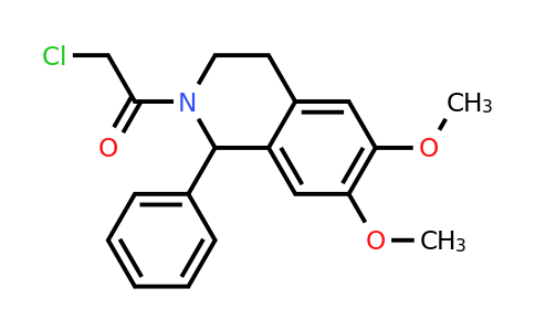 CAS 66040-35-5 | 2-chloro-1-(6,7-dimethoxy-1-phenyl-1,2,3,4-tetrahydroisoquinolin-2-yl)ethan-1-one