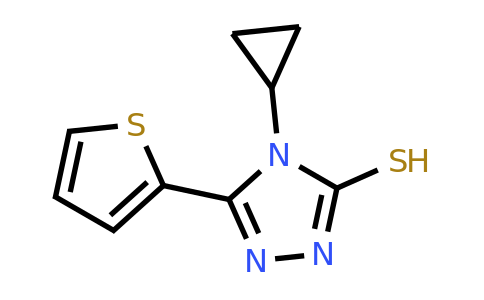 CAS 660417-22-1 | 4-cyclopropyl-5-(thiophen-2-yl)-4H-1,2,4-triazole-3-thiol