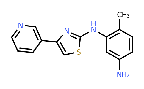 CAS 660837-08-1 | 4-methyl-N'-(4-pyridin-3-yl-1,3-thiazol-2-yl)benzene-1,3-diamine