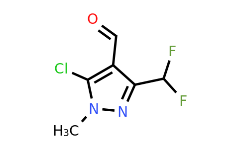 CAS 660845-30-7 | 5-chloro-3-(difluoromethyl)-1-methyl-1H-pyrazole-4-carbaldehyde