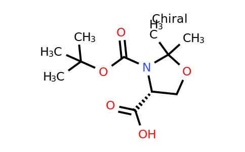 CAS 660852-86-8 | (4R)-3-[(tert-butoxy)carbonyl]-2,2-dimethyl-1,3-oxazolidine-4-carboxylic acid