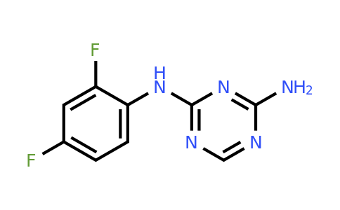 CAS 66088-46-8 | N2-(2,4-Difluorophenyl)-1,3,5-triazine-2,4-diamine