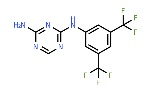 CAS 66088-50-4 | N2-(3,5-Bis(trifluoromethyl)phenyl)-1,3,5-triazine-2,4-diamine