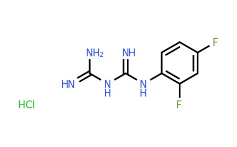 CAS 66088-52-6 | 1-{[{[amino(imino)methyl]amino}(imino)methyl] amino}-2,4-difluorobenzene hydrochloride