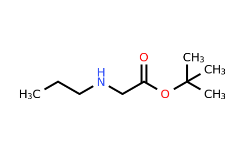 CAS 66116-14-1 | tert-butyl 2-(propylamino)acetate