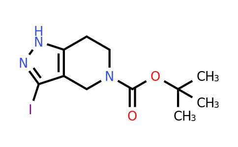 CAS 661487-17-8 | tert-butyl 3-iodo-1H,4H,5H,6H,7H-pyrazolo[4,3-c]pyridine-5-carboxylate