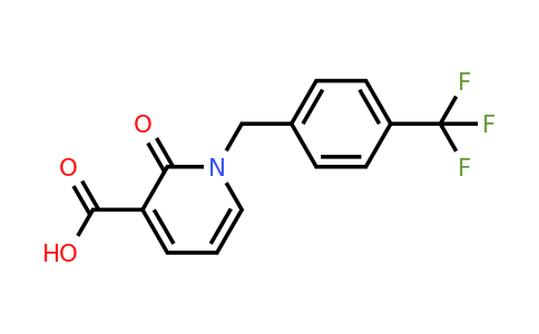 CAS 66158-46-1 | 2-Oxo-1-(4-(trifluoromethyl)benzyl)-1,2-dihydropyridine-3-carboxylic acid