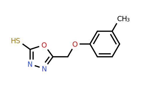 CAS 66178-72-1 | 5-[(3-methylphenoxy)methyl]-1,3,4-oxadiazole-2-thiol