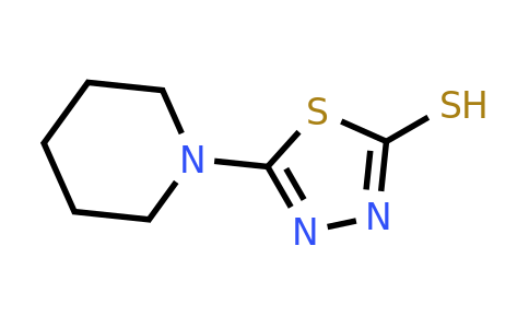 CAS 66180-52-7 | 5-(Piperidin-1-yl)-1,3,4-thiadiazole-2-thiol