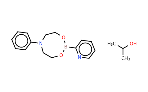 Pyridine-2-boronic acid N-phenyldiethanolamine ester X(isopropanol)