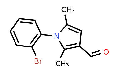 CAS 662154-13-4 | 1-(2-Bromophenyl)-2,5-dimethyl-1H-pyrrole-3-carbaldehyde