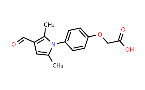 CAS 662154-28-1 | 2-(4-(3-Formyl-2,5-dimethyl-1H-pyrrol-1-yl)phenoxy)acetic acid