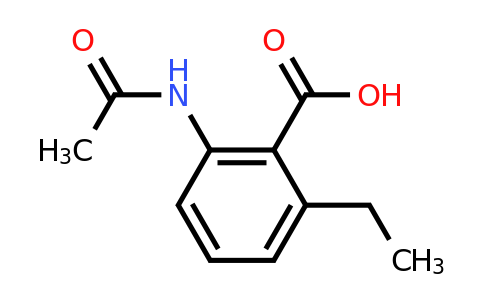 CAS 66232-47-1 | 2-Acetamido-6-ethylbenzoic acid