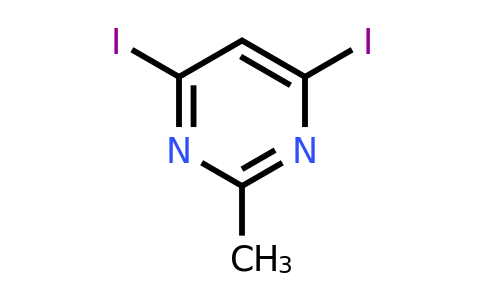 CAS 66298-49-5 | 4,6-Diiodo-2-methylpyrimidine