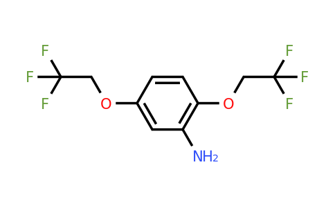 CAS 66300-37-6 | 2,5-Bis(2,2,2-trifluoroethoxy)aniline