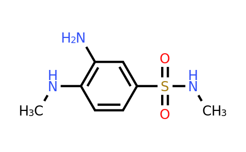 CAS 66315-14-8 | 3-Amino-N-methyl-4-(methylamino)benzenesulfonamide