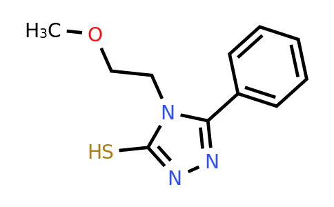 CAS 663181-72-4 | 4-(2-methoxyethyl)-5-phenyl-4H-1,2,4-triazole-3-thiol