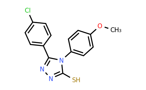 CAS 663181-74-6 | 5-(4-chlorophenyl)-4-(4-methoxyphenyl)-4H-1,2,4-triazole-3-thiol