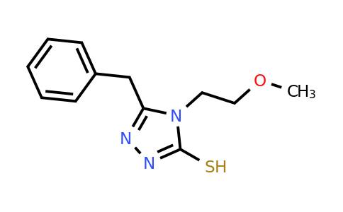 CAS 663181-81-5 | 5-benzyl-4-(2-methoxyethyl)-4H-1,2,4-triazole-3-thiol