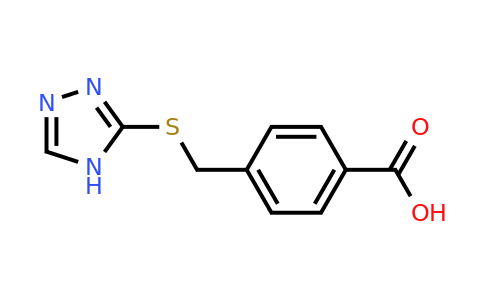CAS 663212-32-6 | 4-[(4H-1,2,4-triazol-3-ylsulfanyl)methyl]benzoic acid