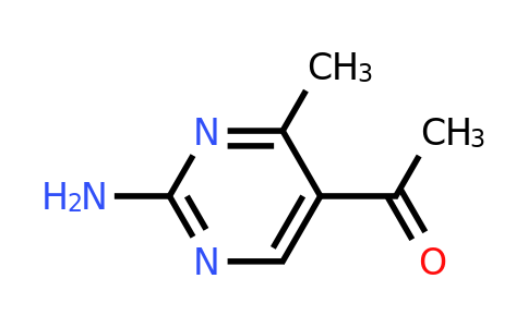 CAS 66373-25-9 | 1-(2-Amino-4-methylpyrimidin-5-yl)ethanone