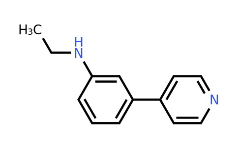 CAS 66375-90-4 | N-Ethyl-3-(4-pyridyl)aniline