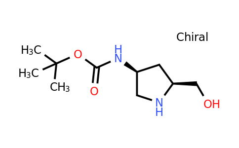 CAS 663948-85-4 | tert-butyl N-[(3S,5S)-5-(hydroxymethyl)pyrrolidin-3-yl]carbamate