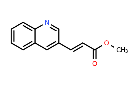 CAS 66417-78-5 | Methyl 3-(quinolin-3-yl)acrylate