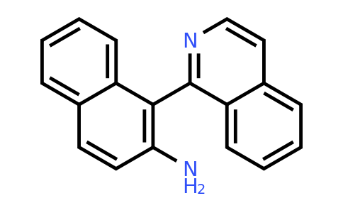 CAS 664302-70-9 | 1-(Isoquinolin-1-yl)naphthalen-2-amine