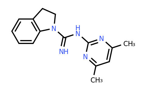 CAS 664371-35-1 | N-(4,6-Dimethylpyrimidin-2-yl)indoline-1-carboximidamide