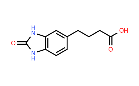 CAS 6646-65-7 | 4-(2-Oxo-2,3-dihydro-1H-1,3-benzodiazol-5-yl)butanoic acid