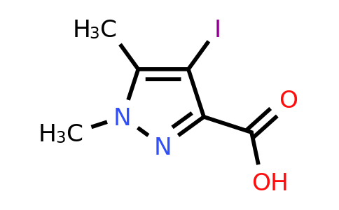 CAS 6647-95-6 | 4-iodo-1,5-dimethyl-1H-pyrazole-3-carboxylic acid