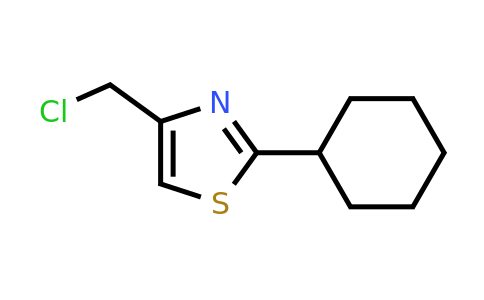 CAS 66493-02-5 | 4-(Chloromethyl)-2-cyclohexyl-1,3-thiazole