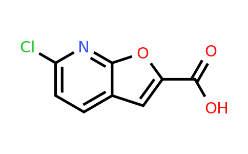 CAS 66497-40-3 | 6-chlorofuro[2,3-b]pyridine-2-carboxylic acid