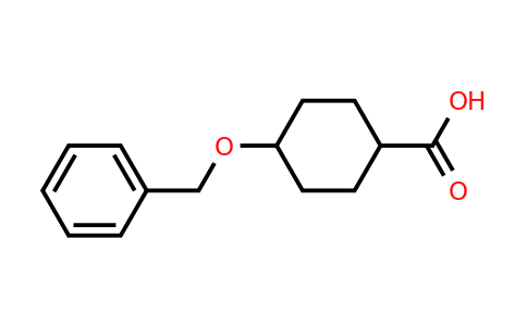 CAS 66500-40-1 | 4-(Benzyloxy)cyclohexanecarboxylic acid