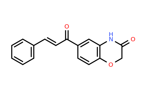 CAS 665021-94-3 | 6-(3-Phenylprop-2-enoyl)-3,4-dihydro-2H-1,4-benzoxazin-3-one
