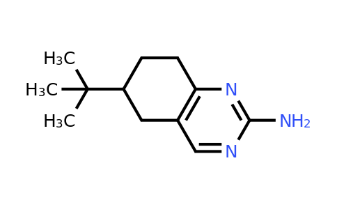 CAS 66521-78-6 | 6-tert-butyl-5,6,7,8-tetrahydroquinazolin-2-amine