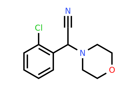 CAS 66549-12-0 | 2-(2-chlorophenyl)-2-(morpholin-4-yl)acetonitrile