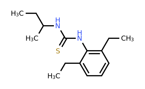 CAS 66608-94-4 | 3-(Butan-2-yl)-1-(2,6-diethylphenyl)thiourea