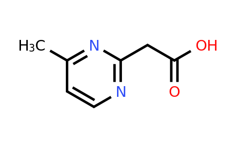 CAS 66621-74-7 | (4-Methylpyrimidin-2-YL)acetic acid