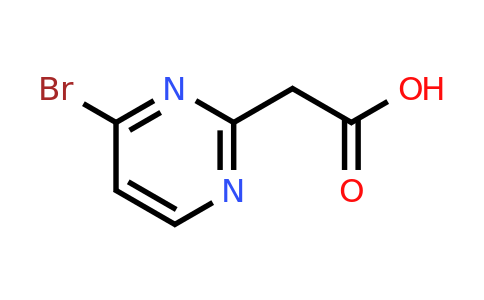 CAS 66621-83-8 | 2-(4-Bromopyrimidin-2-YL)acetic acid