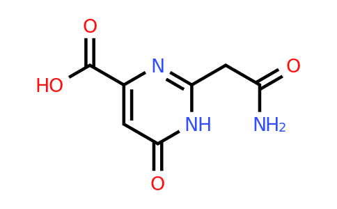 CAS 66621-91-8 | 2-(2-Amino-2-oxoethyl)-6-oxo-1,6-dihydropyrimidine-4-carboxylic acid